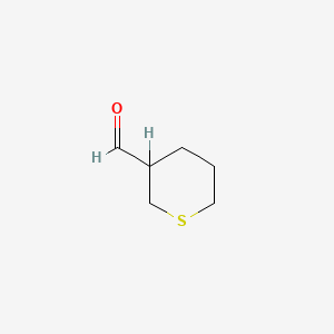 molecular formula C6H10OS B1280688 四氢噻吩-3-甲醛 CAS No. 61571-06-0