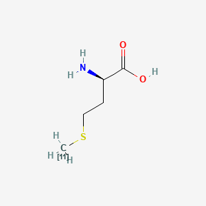 molecular formula C5H11NO2S B12806963 (Methyl-11C)-D-methionone CAS No. 89807-04-5