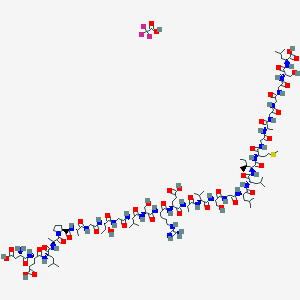 molecular formula C111H186F3N31O41S B12807002 APL1b28 Trifluoroacetate 