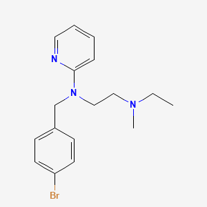 molecular formula C17H22BrN3 B12807015 WV-761 free base CAS No. 14292-73-0