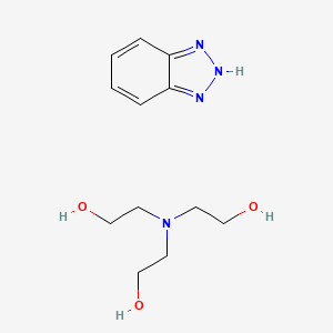 molecular formula C12H20N4O3 B12807022 Einecs 260-803-9 CAS No. 60303-08-4