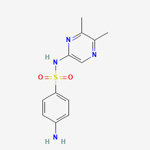 2-Sulfanilamido-5,6-dimethylpyrazine