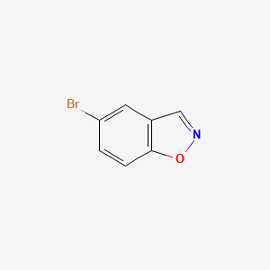 molecular formula C7H4BrNO B1280711 5-溴-1,2-苯并异恶唑 CAS No. 837392-65-1