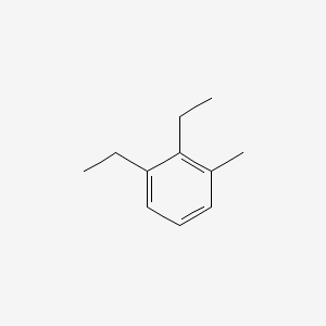 Benzene, 1,2-diethyl-3-methyl-