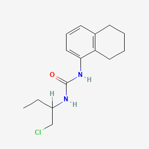 1-(1-(Chloromethyl)propyl)-3-(5,6,7,8-tetrahydro-1-naphthyl)urea