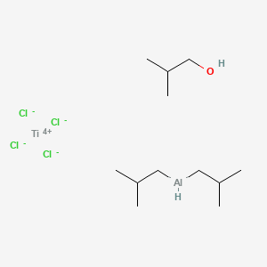 molecular formula C12H29AlCl4OTi B12807222 Einecs 272-532-3 CAS No. 68876-89-1