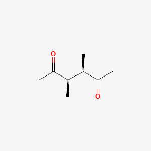 molecular formula C8H14O2 B12807244 (3r,4r)-3,4-Dimethylhexane-2,5-dione CAS No. 28895-03-6