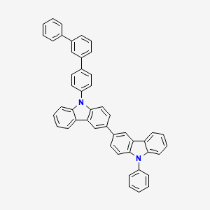 3-(9-phenylcarbazol-3-yl)-9-[4-(3-phenylphenyl)phenyl]carbazole