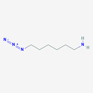 molecular formula C6H14N4 B1280733 6-叠氮己胺 CAS No. 349553-73-7