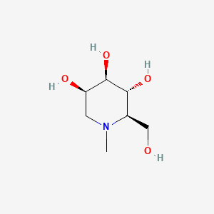 3,4,5-Piperidinetriol, 2-(hydroxymethyl)-1-methyl-, (2R-(2alpha,3bbeta,4alpha,5alpha))-