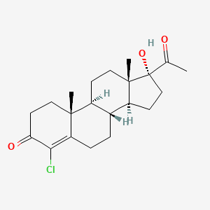 4-Chloro-17-hydroxypregn-4-ene-3,20-dione