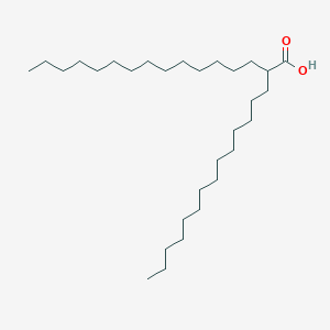 B128074 2-tetradecylhexadecanoic Acid CAS No. 66880-77-1