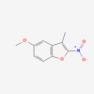 5-Methoxy-3-methyl-2-nitrobenzofuran