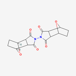 (2,2'-Bi-4,7-epoxy-2H-isoindole)-1,1',3,3'-tetrone, dodecahydro-