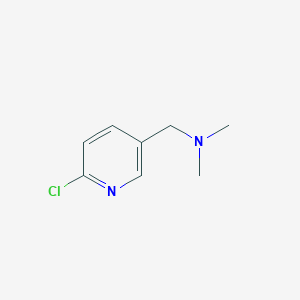 molecular formula C8H11ClN2 B1280751 1-(6-氯吡啶-3-基)-N,N-二甲基甲胺 CAS No. 221146-31-2