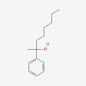 molecular formula C14H22O B12807518 2-Phenyloctan-2-ol CAS No. 7252-61-1