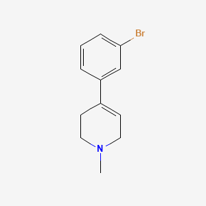 4-(3-Bromophenyl)-1-methyl-1,2,3,6-tetrahydropyridine