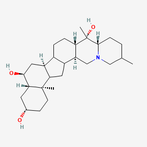 molecular formula C27H45NO3 B12807637 Peimin 