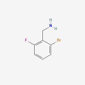 B1280769 2-Bromo-6-fluorobenzylamine CAS No. 261723-29-9
