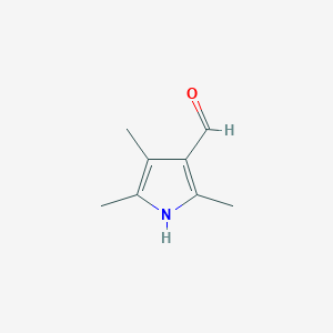 B1280776 2,4,5-trimethyl-1H-pyrrole-3-carbaldehyde CAS No. 288089-52-1