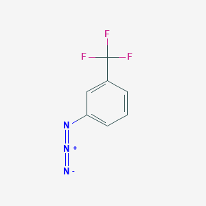 molecular formula C7H4F3N3 B1280787 1-叠氮-3-(三氟甲基)苯 CAS No. 22001-17-8