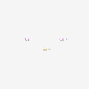 molecular formula Cs2Se B12807950 Dicesium selenide CAS No. 31052-46-7