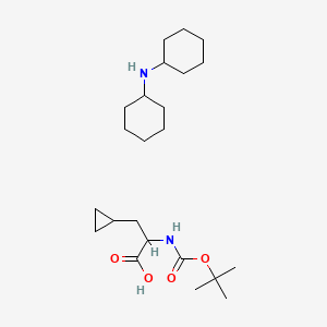 Dicyclohexylamine 2-((tert-butoxycarbonyl)amino)-3-cyclopropylpropanoate