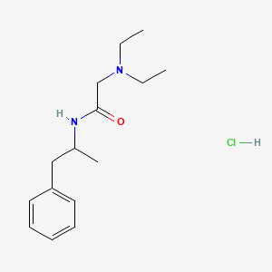 2-(Diethylamino)-N-(1-phenyl-2-propyl)acetamide hydrochloride