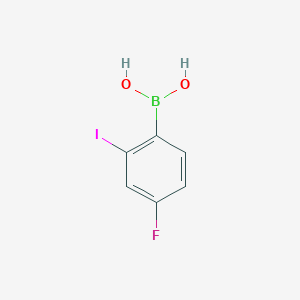 4-Fluoro-2-iodophenylboronic acid