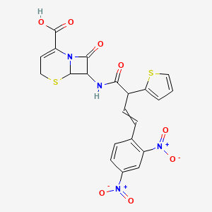 3-(2,4-Dinitrostyryl)-(6R, 7R)-7-(2-thienylacetamido)-ceph-3-em-4-carboxylic Acid