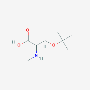 2-(Methylamino)-3-[(2-methylpropan-2-yl)oxy]butanoic acid