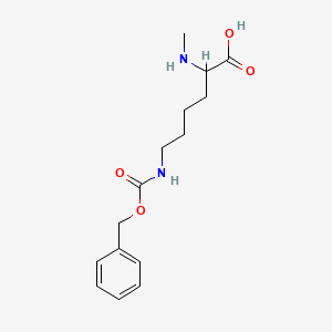 molecular formula C15H22N2O4 B12808214 N-Me-Lys(Z)-OH 