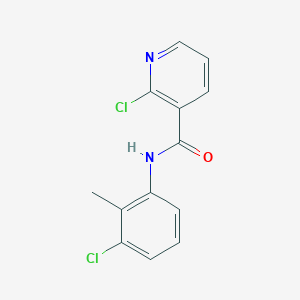 B128083 2-chloro-N-(3-chloro-2-methylphenyl)pyridine-3-carboxamide CAS No. 57841-61-9