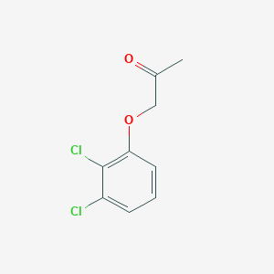 molecular formula C9H8Cl2O2 B12808413 1-(2,3-Dichloro-phenoxy)acetone CAS No. 15422-19-2