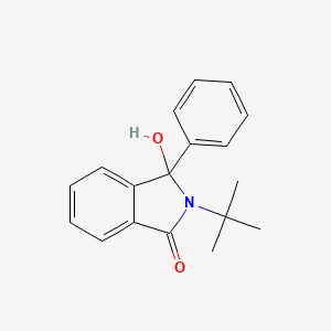 2-Tert-butyl-3-hydroxy-3-phenyl-2,3-dihydro-1h-isoindol-1-one