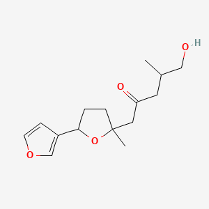 molecular formula C15H22O4 B12808549 Ipomeamaronol CAS No. 26767-96-4