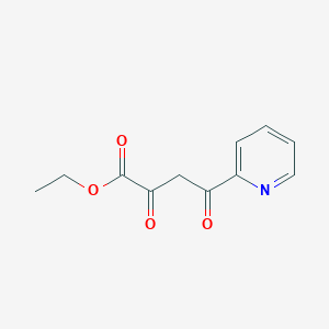 molecular formula C11H11NO4 B1280858 2,4-二氧代-4-(吡啶-2-基)丁酸乙酯 CAS No. 92288-93-2