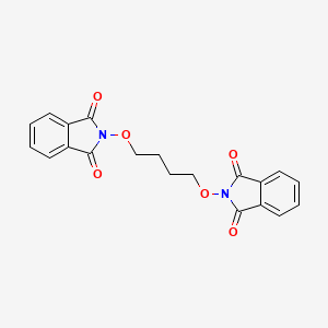 2-(4-((1,3-Dioxo-1,3-dihydro-2H-isoindol-2-yl)oxy)butoxy)-1H-isoindole-1,3(2H)-dione