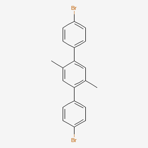 molecular formula C20H16Br2 B1280860 2,5-双(4-溴苯基)-对二甲苯 CAS No. 853234-55-6