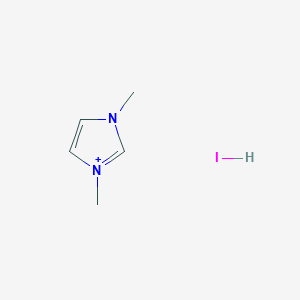 1,3-Dimethylimidazol-1-ium;hydroiodide