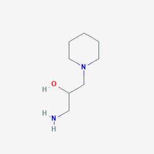 molecular formula C8H18N2O B1280863 1-氨基-3-(哌啶-1-基)丙烷-2-醇 CAS No. 39849-46-2
