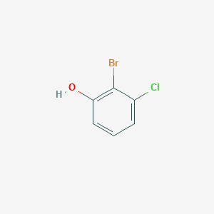 molecular formula C6H4BrClO B1280867 2-溴-3-氯苯酚 CAS No. 855836-62-3