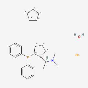 molecular formula C26H30FeNOP B12808694 CID 102602269 CAS No. 60816-98-0