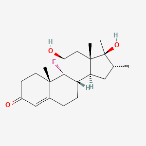 9-Fluoro-11,17-dihydroxy-16,17-dimethylandrost-4-en-3-one