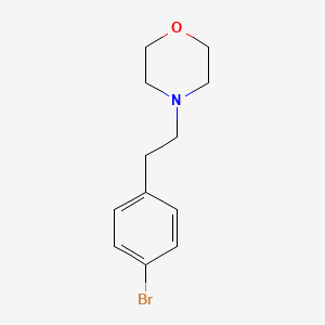 molecular formula C12H16BrNO B1280873 4-(4-溴苯乙基)吗啉 CAS No. 736991-39-2