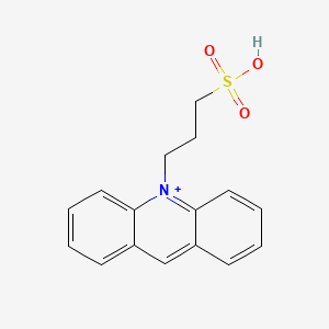 3-Acridin-10-ium-10-ylpropane-1-sulfonic acid