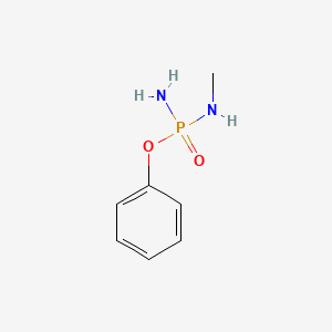 N-(Amino(phenoxy)phosphoryl)methanamine