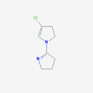 4-chloro-1-(3,4-dihydro-2H-pyrrol-5-yl)-2,3-dihydropyrrole