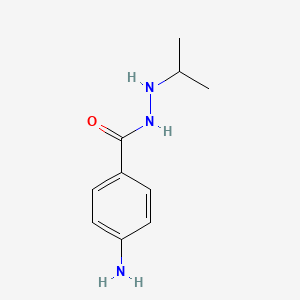 4-amino-N'-propan-2-ylbenzohydrazide