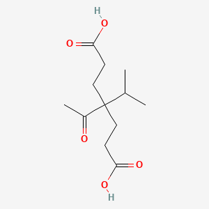 4-Acetyl-4-isopropylheptanedioic acid